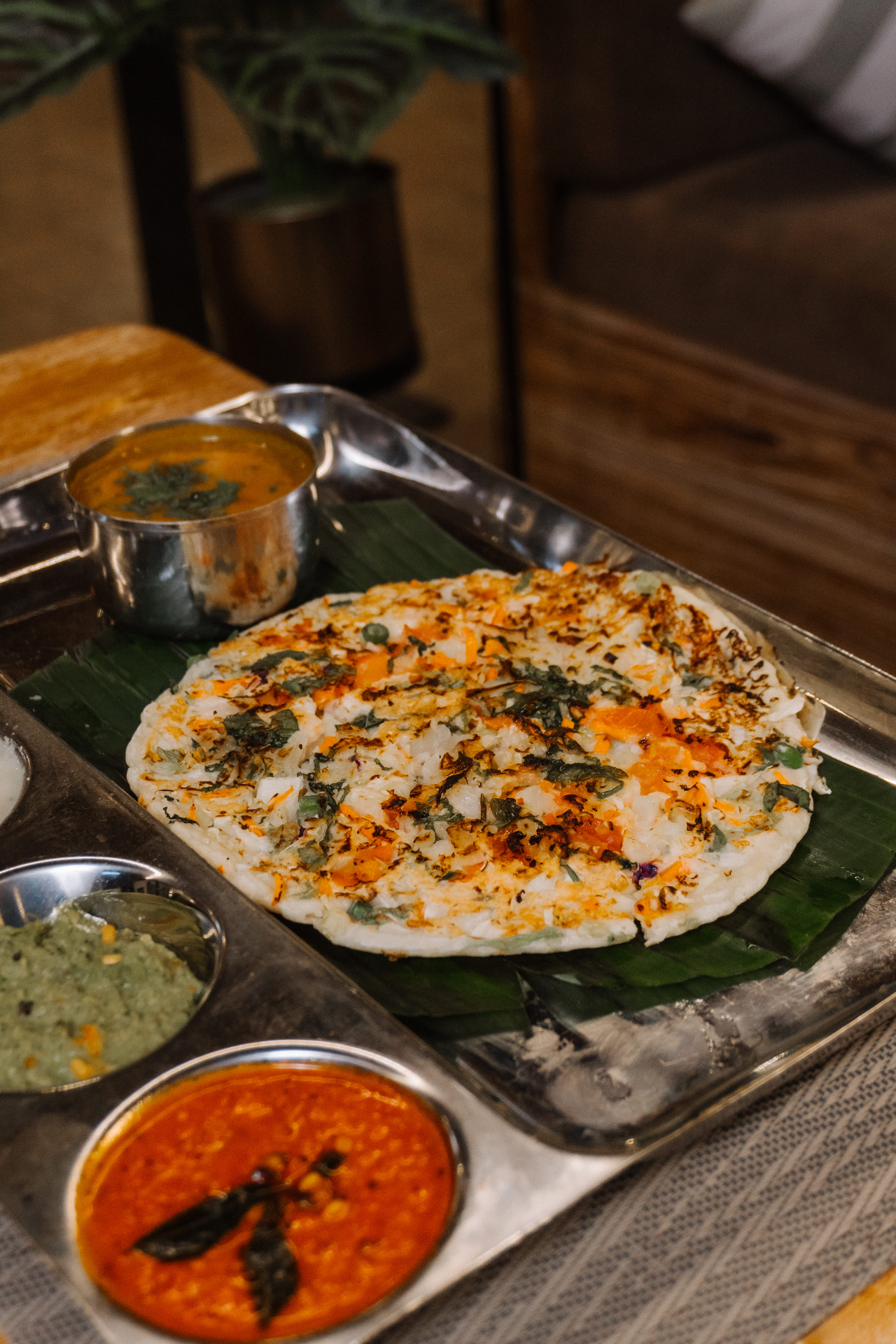 Vegetable Uttapam